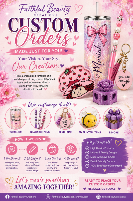 Special Custom Orders
